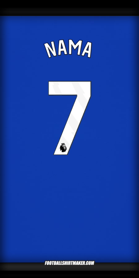 Jersey Everton FC 2024/2025 -  nama - 7