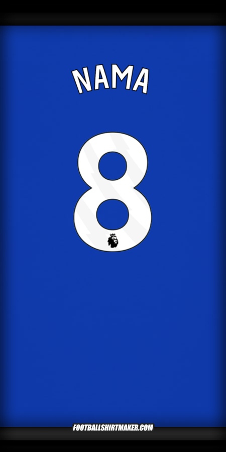 Jersey Everton FC 2024/2025 -  nama - 8