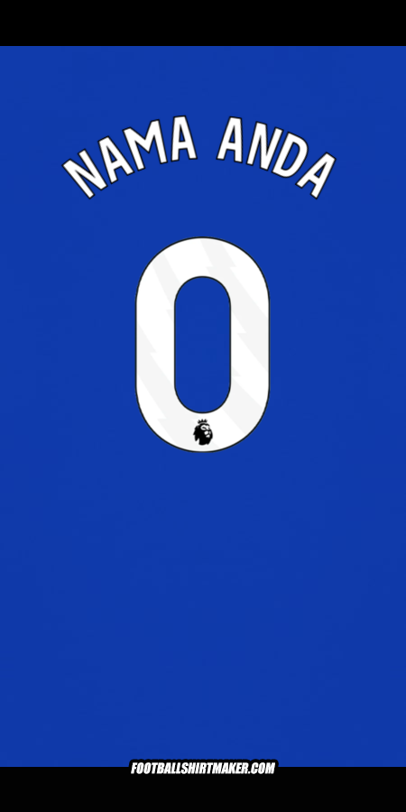 Jersey Everton FC 2024/2025 -  nama anda - 0