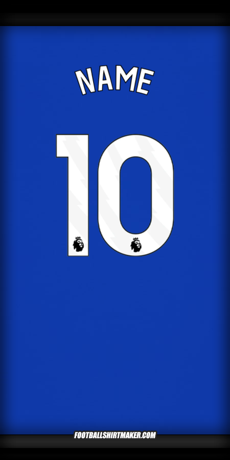 Jersey Everton FC 2024/2025 -  name - 10