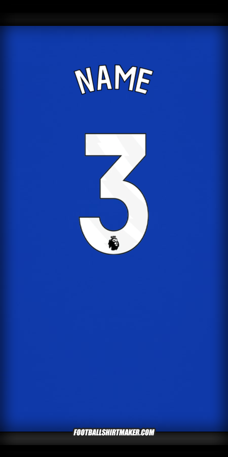Jersey Everton FC 2024/2025 -  name - 3