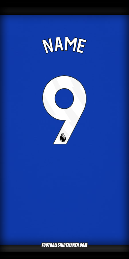 Trikot Everton FC 2024/2025 -  name - 9