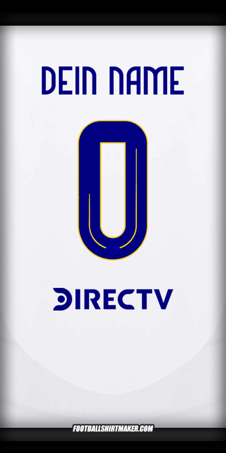 Trikot Boca Juniors 2024/2025 Auswärts -  dein name - 0