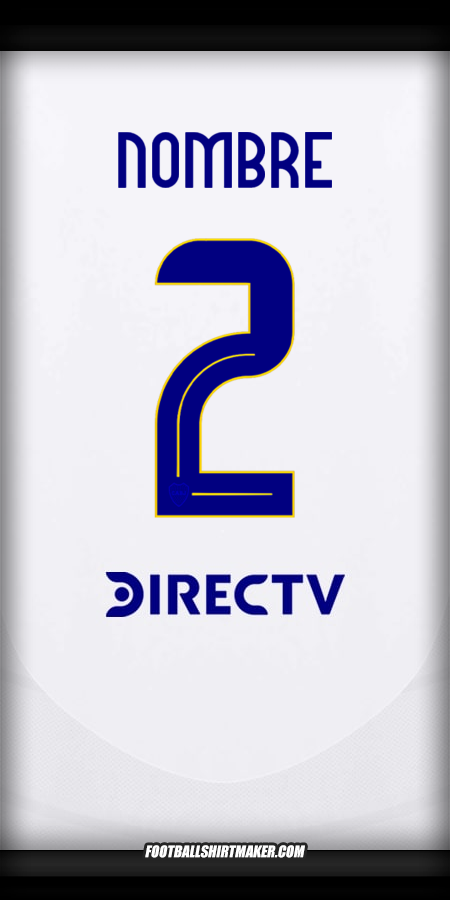 Camiseta Boca Juniors 2024/2025 Visita -  nombre - 2