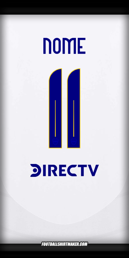 Maglia Boca Juniors 2024/2025 Seconda -  nome - 11