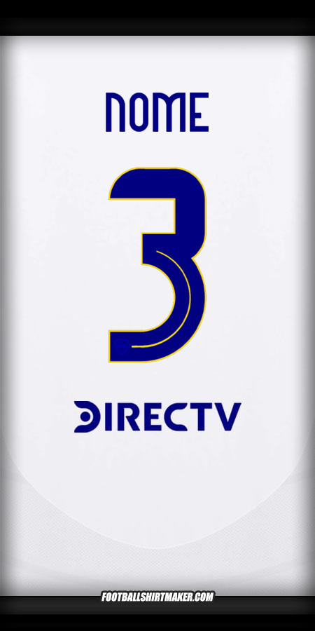 Maglia Boca Juniors 2024/2025 Seconda -  nome - 3