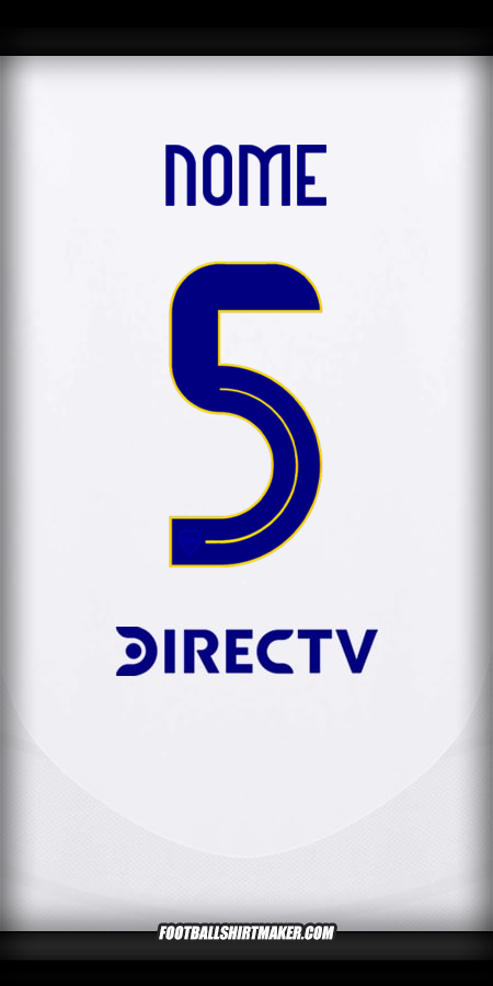 Maglia Boca Juniors 2024/2025 Seconda -  nome - 5