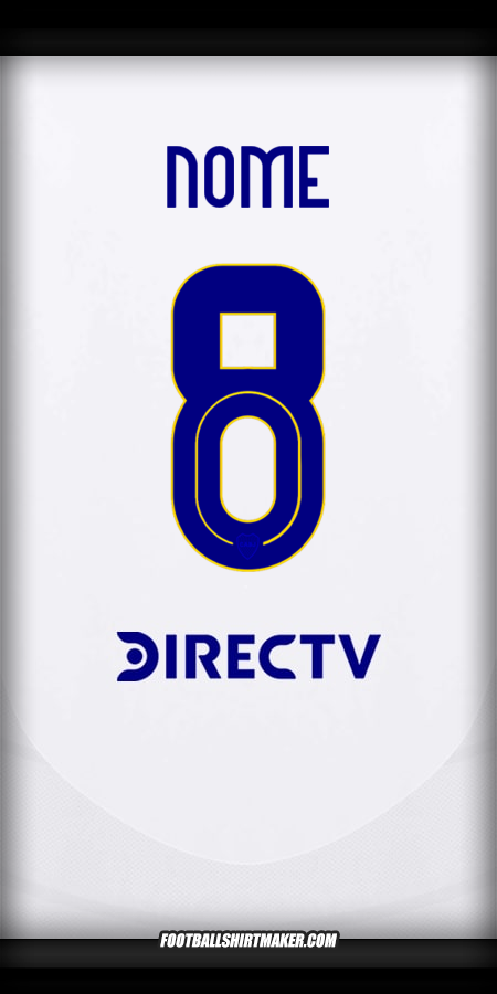 Maglia Boca Juniors 2024/2025 Seconda -  nome - 8
