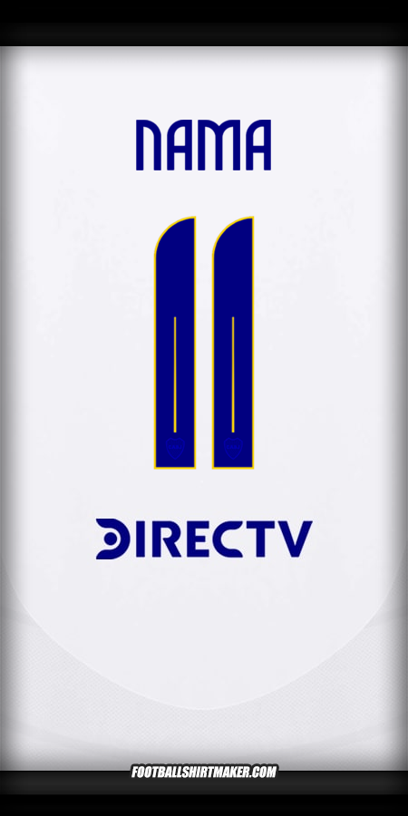 Jersey Boca Juniors 2024/2025 Alternatif -  nama - 11