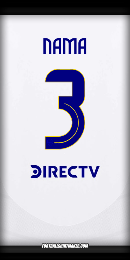 Jersey Boca Juniors 2024/2025 Alternatif -  nama - 3