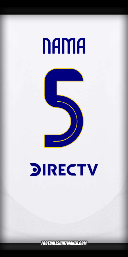 Jersey Boca Juniors 2024/2025 Alternatif -  nama - 5