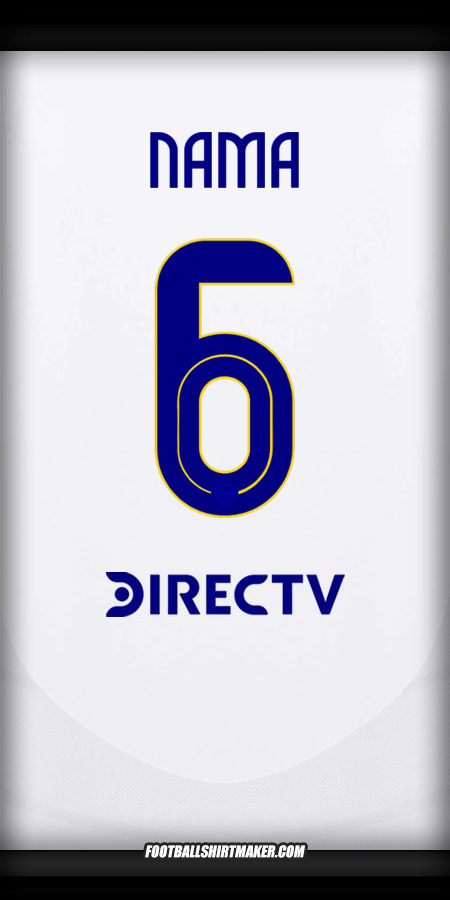 Jersey Boca Juniors 2024/2025 Alternatif -  nama - 6