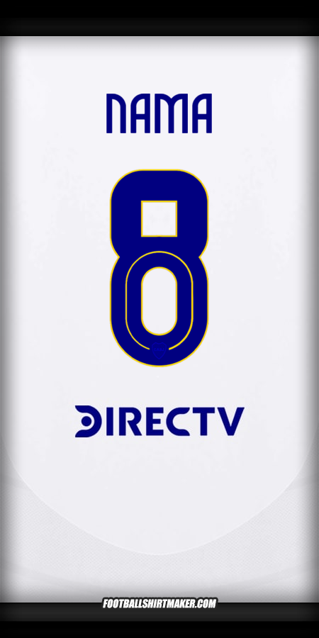 Jersey Boca Juniors 2024/2025 Alternatif -  nama - 8