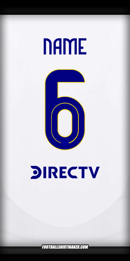 Trikot Boca Juniors 2024/2025 Auswärts -  name - 6