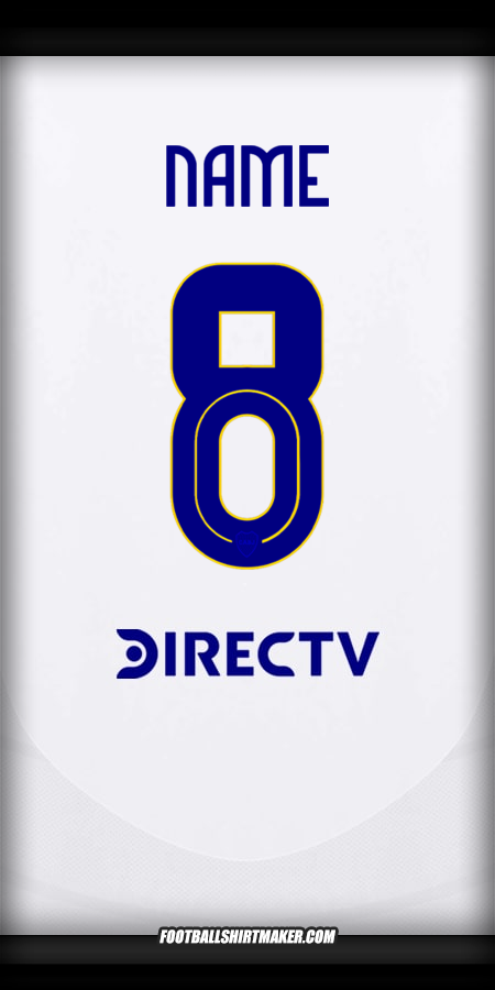 Trikot Boca Juniors 2024/2025 Auswärts -  name - 8