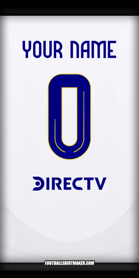 Shirt Boca Juniors 2024/2025 II -  your name - 0