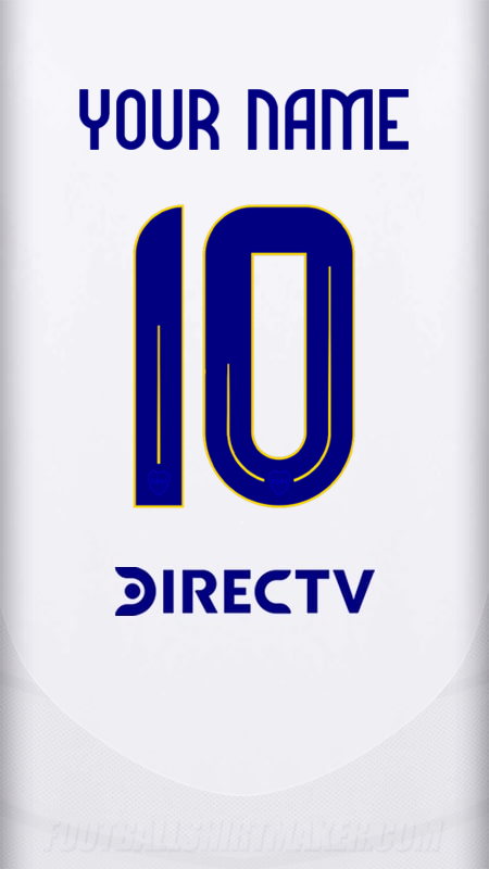 Boca Juniors 2024/2025 II jersey number 10 your name