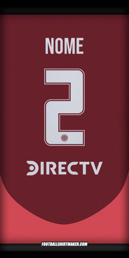Camisa River Plate 2024/2025 Alternativa -  nome - 2