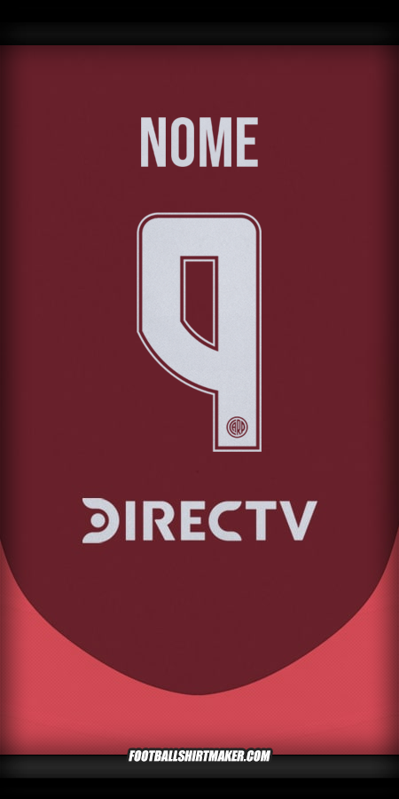 Maglia River Plate 2024/2025 Seconda -  nome - 9