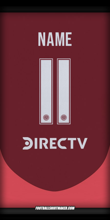 Trikot River Plate 2024/2025 Auswärts -  name - 11