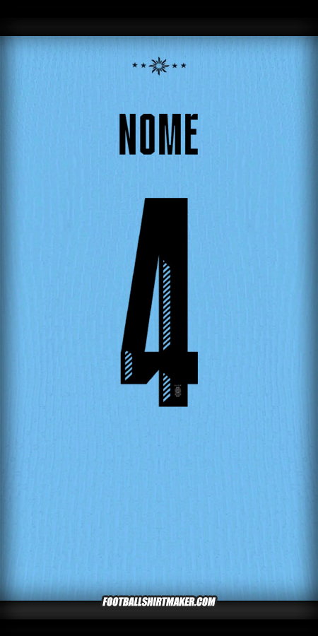 Maglia Uruguay 2024 -  nome - 4