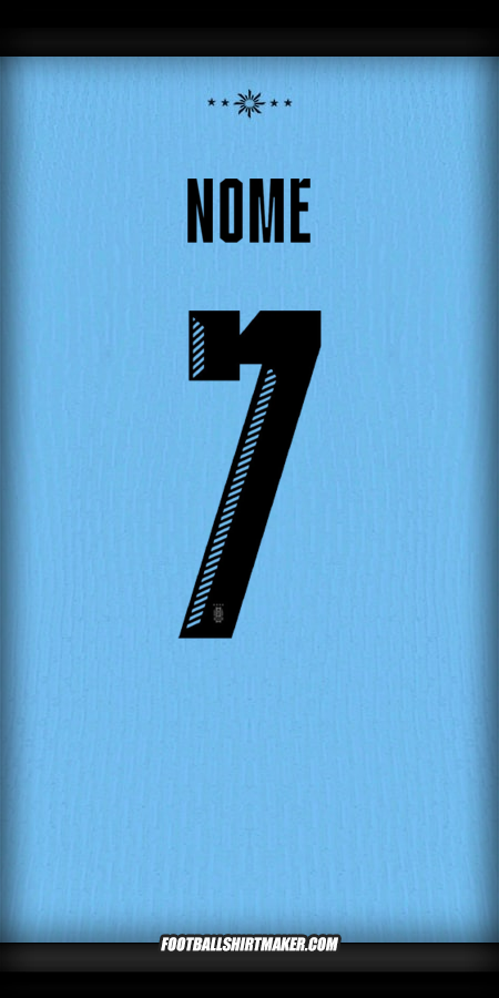 Maglia Uruguay 2024 -  nome - 7