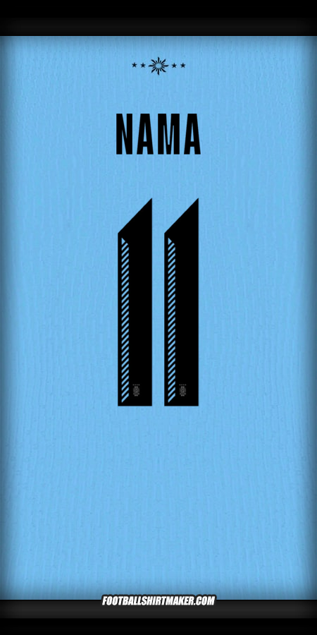 Jersey Uruguay 2024 -  nama - 11