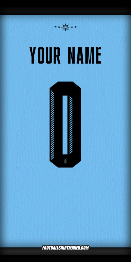 Shirt Uruguay 2024 -  your name - 0