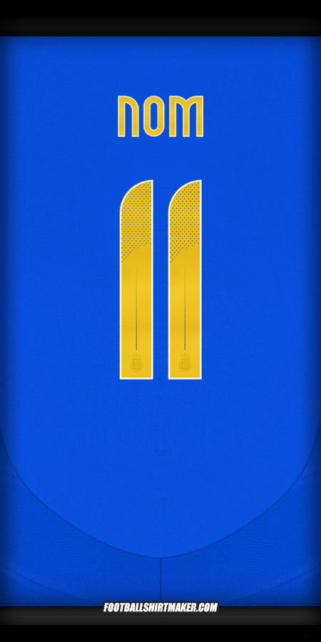 Maillot Argentine 2024 Extérieur -  nom - 11