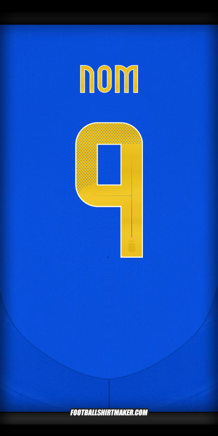 Maillot Argentine 2024 Extérieur -  nom - 9