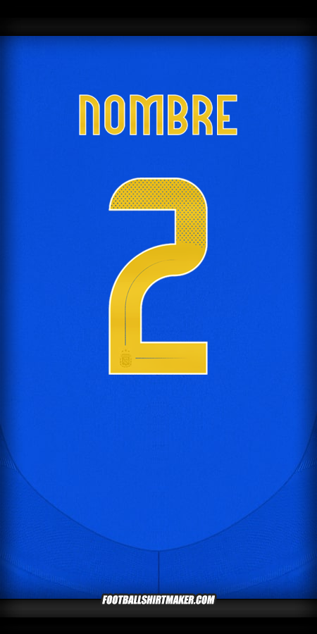 Camiseta Argentina 2024 Visita -  nombre - 2