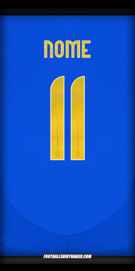 Camisola Argentina 2024 Alternativa -  nome - 11