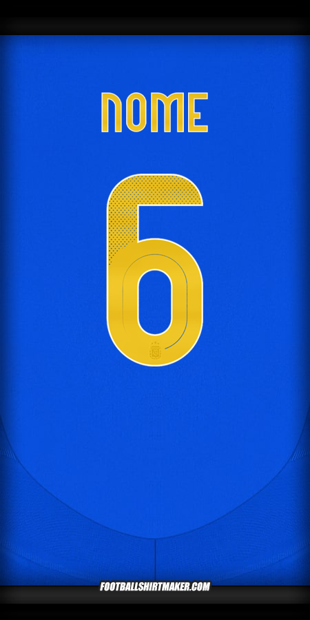 Maglia Argentina 2024 Seconda -  nome - 6