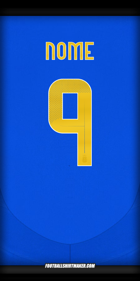 Maglia Argentina 2024 Seconda -  nome - 9