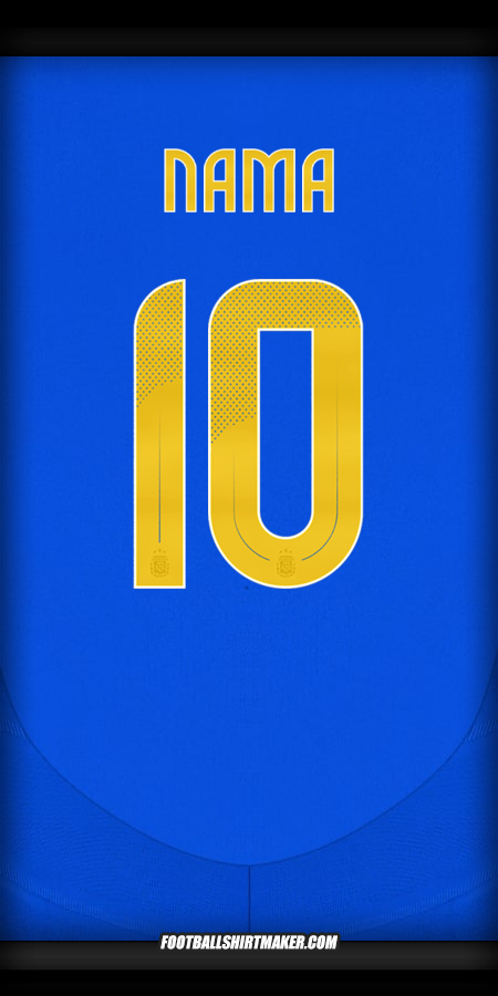 Jersey Argentina 2024 Alternatif -  nama - 10