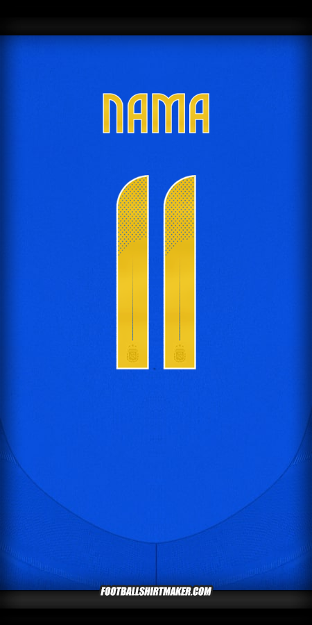 Jersey Argentina 2024 Alternatif -  nama - 11