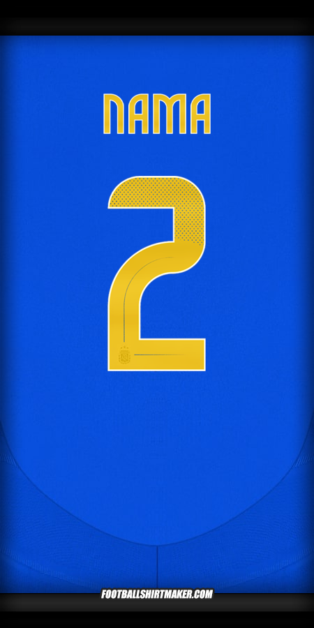 Jersey Argentina 2024 Alternatif -  nama - 2