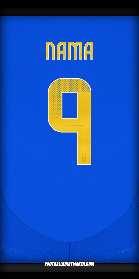 Jersey Argentina 2024 Alternatif -  nama - 9
