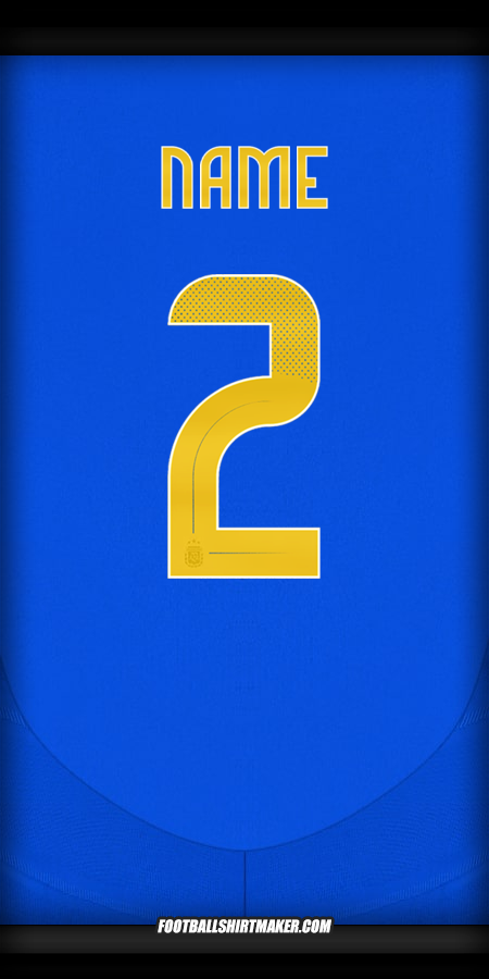 Trikot Argentinien 2024 Auswärts -  name - 2
