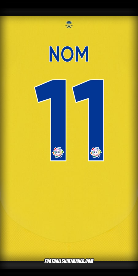 Maillot Al Nassr 2024/2025 -  nom - 11