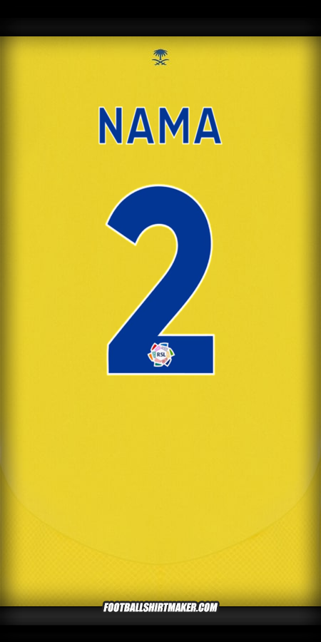 Jersey Al Nassr 2024/2025 -  nama - 2