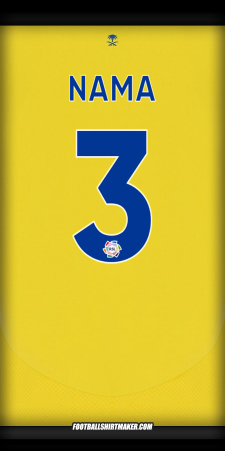 Jersey Al Nassr 2024/2025 -  nama - 3