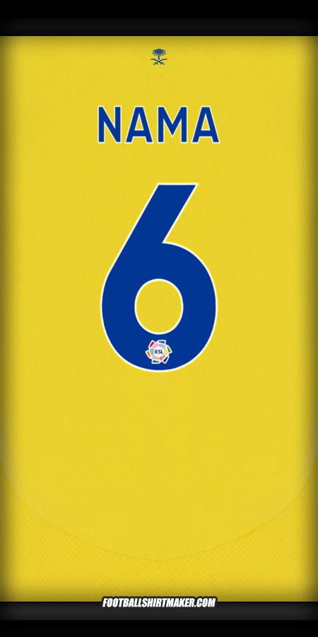 Jersey Al Nassr 2024/2025 -  nama - 6