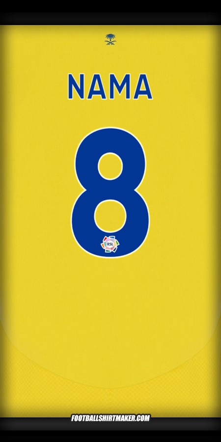 Jersey Al Nassr 2024/2025 -  nama - 8