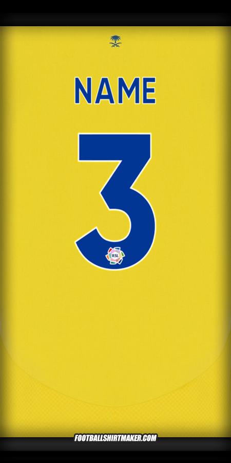Jersey Al Nassr 2024/2025 -  name - 3