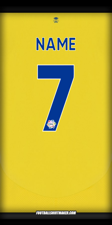 Jersey Al Nassr 2024/2025 -  name - 7