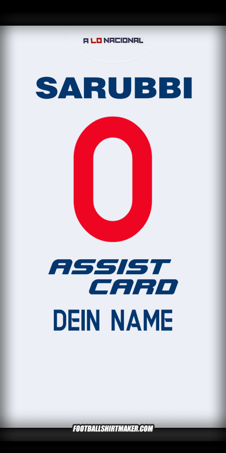 Trikot Club Nacional 2024 -  dein name - 0