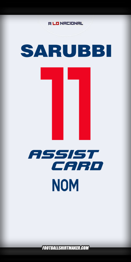 Maillot Club Nacional 2024 -  nom - 11