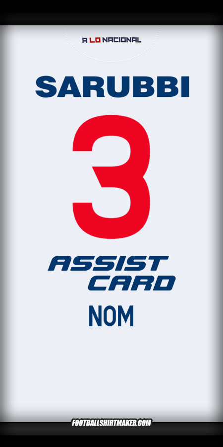 Maillot Club Nacional 2024 -  nom - 3