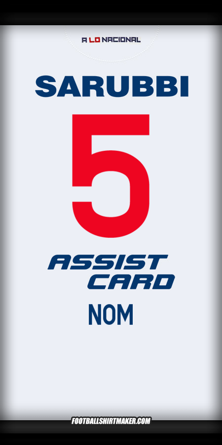 Maillot Club Nacional 2024 -  nom - 5